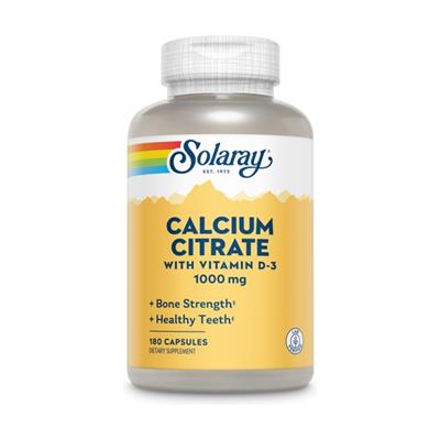 Calcium Vit D3 citrato 1000mg 90caps SOLARAY