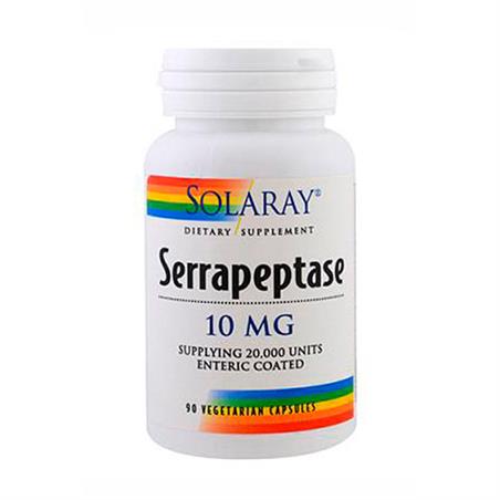 Serrapeptase 90caps SOLARAY