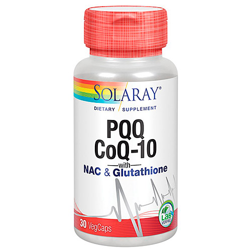 PQQ Coq10 30caps SOLARAY