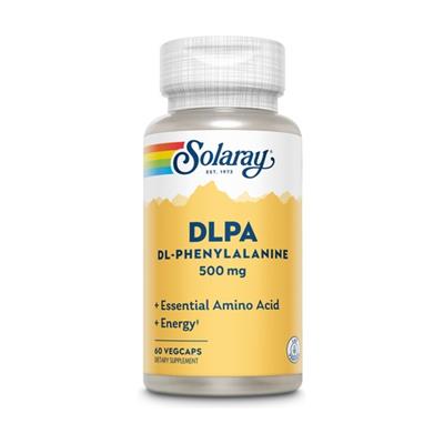 DLPA DL-Phenylalanine 500mg 60caps SOLARAY