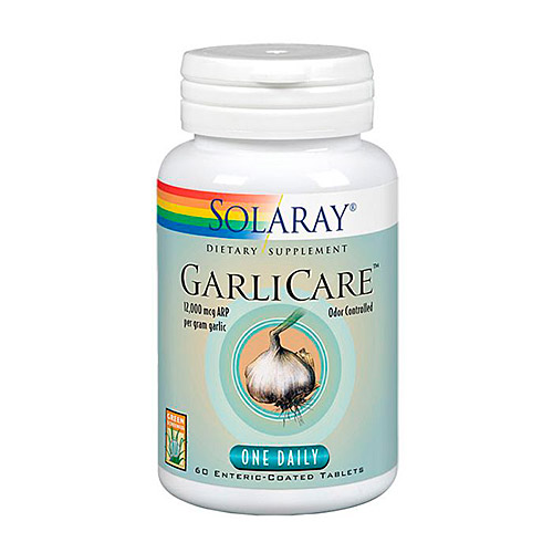 Garlicare 12000mcg 60comp SOLARAY
