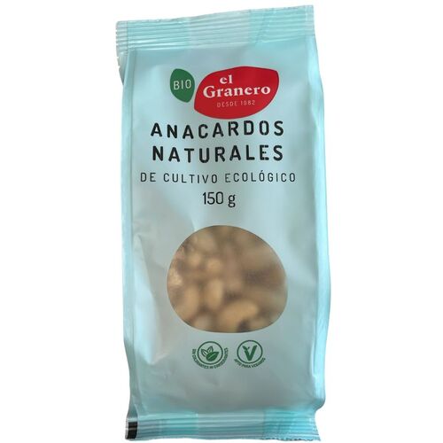 Anacardo natural BIO 150g EL GRANERO INTEGRAL