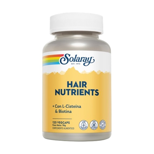 Nutrientes hair 120caps SOLARAY