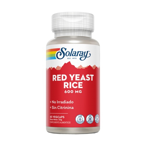 Red yeast rice 45caps SOLARAY