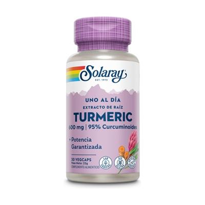 Turmeric 600mg 30caps SOLARAY