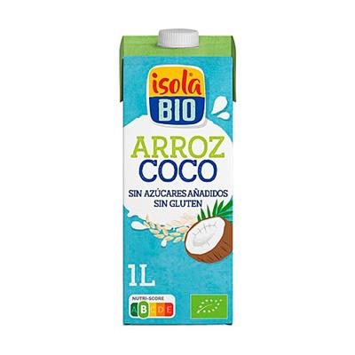 Bebida de arroz y coco BIO 1L ISOLA BIO