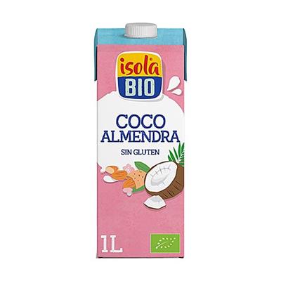 Bebida de coco con almendra BIO 1L ISOLA BIO