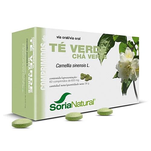 Té verde 60comp SORIA NATURAL