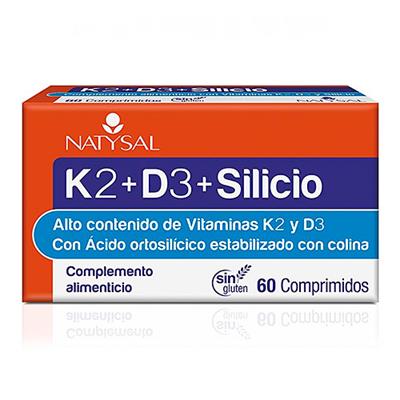 K2+D3+Silicio 60comp NATYSAL