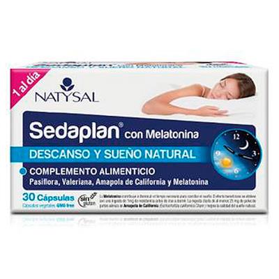 Sedaplán con melatonina 30caps NATYSAL