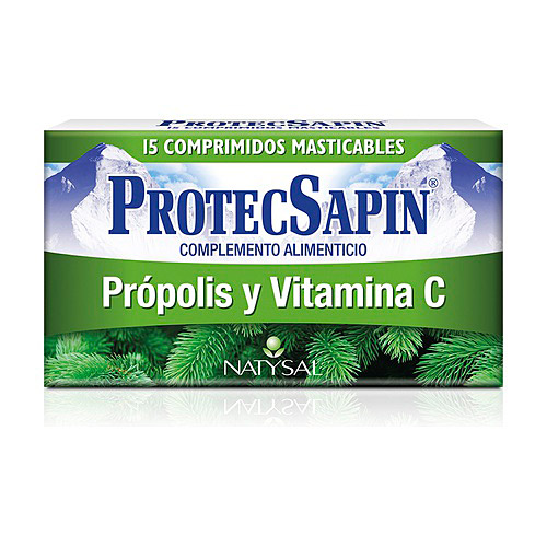 Protecsapin 250mg 15comp masticables NATYSAL