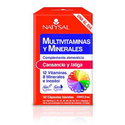 Multivitaminico mineral 30caps NATYSAL