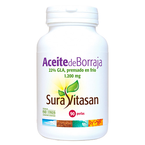 Aceite de borraja 90 perlas SURA VITASAN