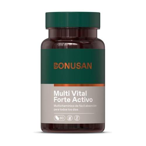 Multi Vital forte activo 60 tabletas BONUSAN