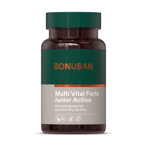 Multi Vital Forte Junior Activo 60caps BONUSAN