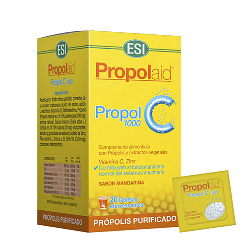 Propol C 1.000mg 20 tabletas eferv ESI