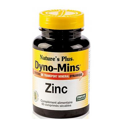Dyno-Mins Zinc 15mg 60comp NATURES PLUS