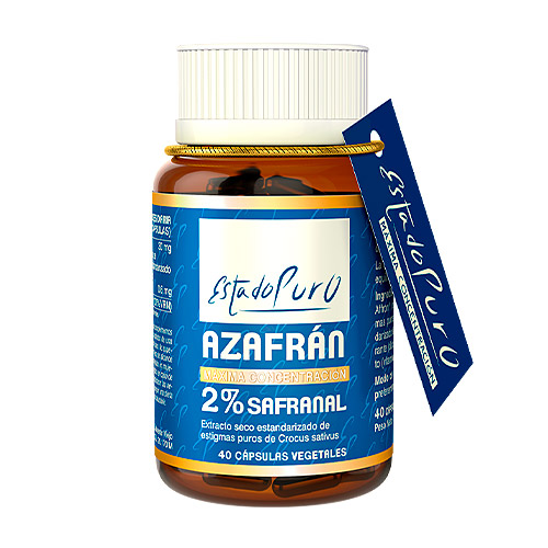 Estado puro azafrán 2% safranal 40caps TONGIL