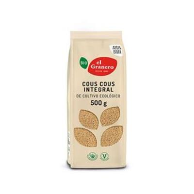 Cous cous integral BIO 500g EL GRANERO INTEGRAL