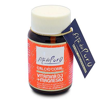 Estado Puro Calcio coralino, Vit D3 & Magnesio TONGIL