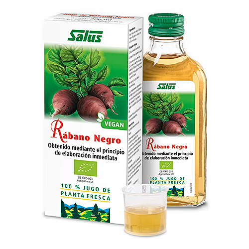 Rábano negro jugo BIO 200ml SALUS