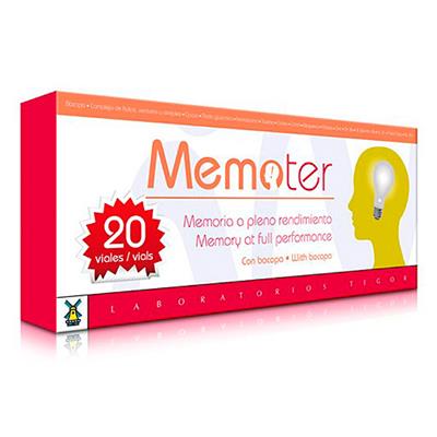 Memoter 20 viales TEGOR