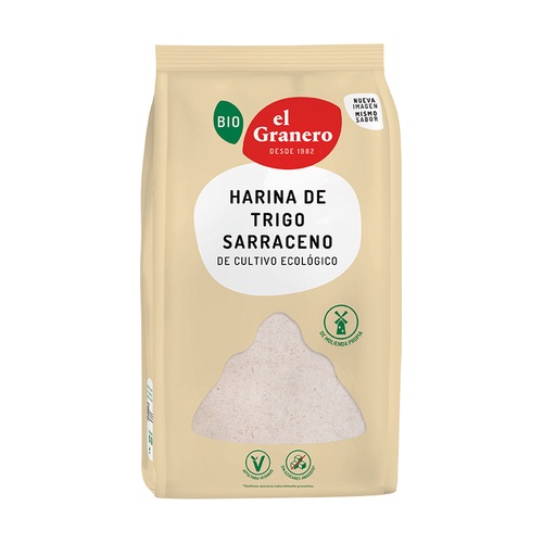 Harina de trigo sarraceno BIO 1Kg EL GRANERO INTEGRAL