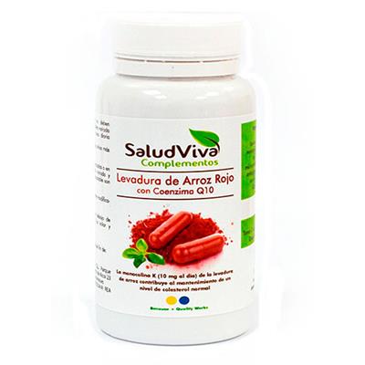Levadura de arroz rojo Q10 60caps SALUDVIVA