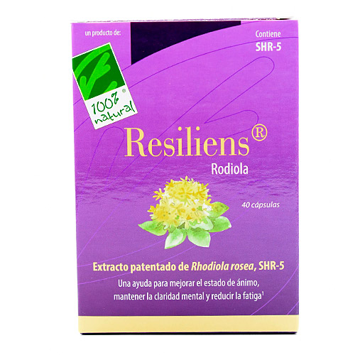 Resiliens Rodiola 40caps 100%NATURAL