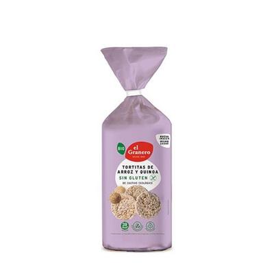 Tortitas de arroz y quinoa BIO 120g EL GRANERO INTEGRAL