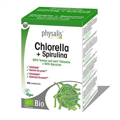 Clorella spirulina 200comp PHYSALIS
