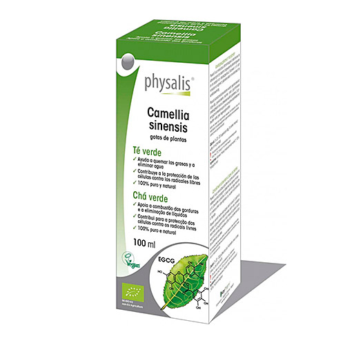 Tintura Te verde BIO 100ml PHYSALIS