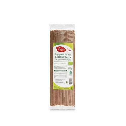 Espagueti de trigo espelta integral BIO 500g EL GRANERO INTEGRAL