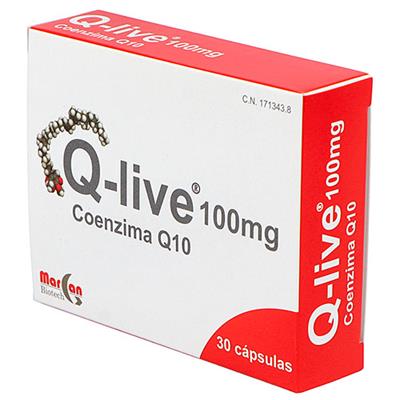 Coenzima Q Live 30caps MARGAN BIOTECH