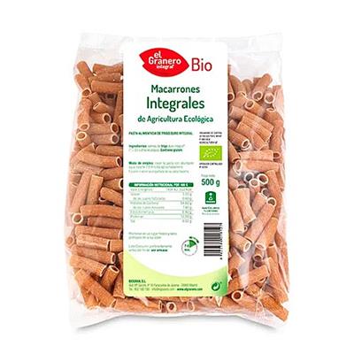 Macarrón integral BIO 500g EL GRANERO INTEGRAL