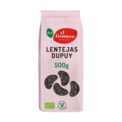 Lentejas dupuy BIO 500g EL GRANERO INTEGRAL