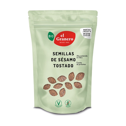 Semillas de sésamo tostado BIO 400g EL GRANERO INTEGRAL