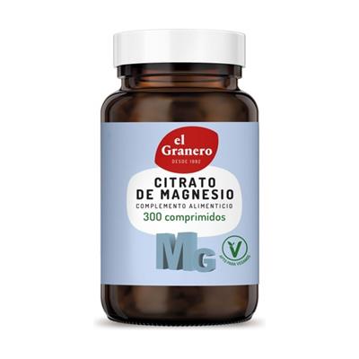 Mg 500 (Citrato de magnesio) 300comp 760mg EL GRANERO INTEGRAL