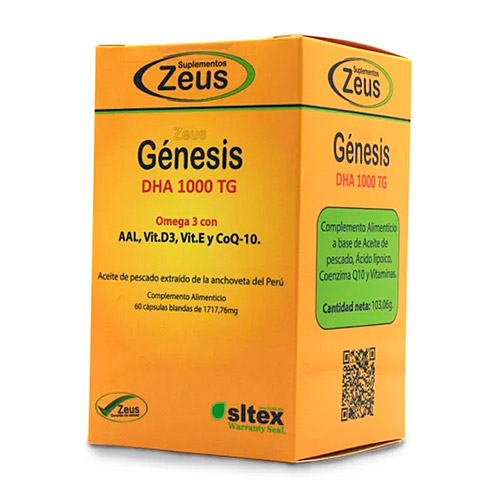 Genesis Dha Tg 1000 Vision 60caps ZEUS