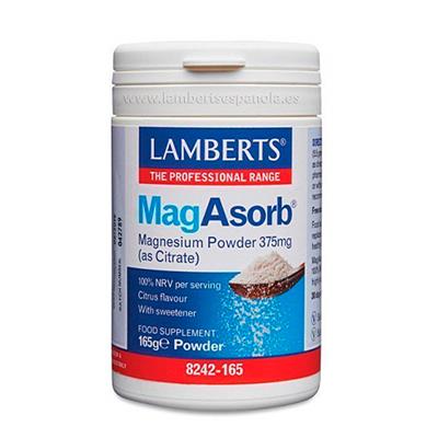 MagAsorb 375mg polvo 165g LAMBERTS