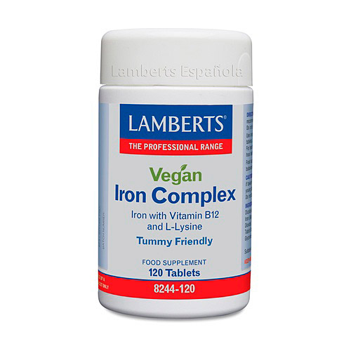 Complejo de hierro vegano 120tabl LAMBERTS