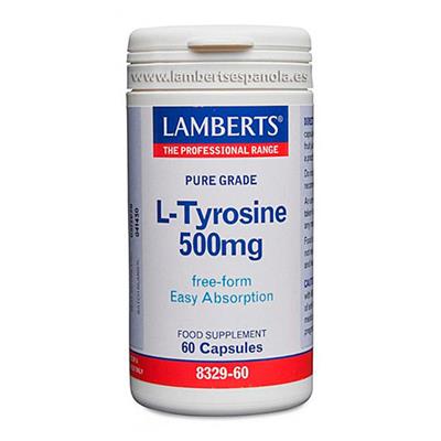 L-Tirosina 500mg 60caps LAMBERTS