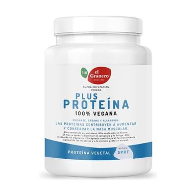 Deportistas (proteína de guisante, algarroba y cáñamo) BIO 600g EL GRANERO INTEGRAL