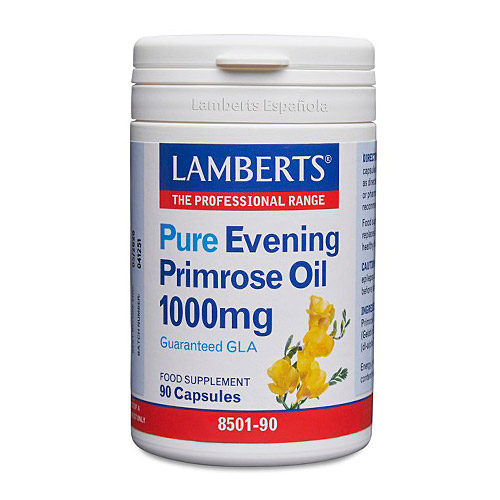 Aceite de primula puro 1000mg 90caps LAMBERTS