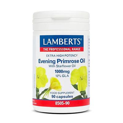Aceite de primula extra alta potencia con borraja 1000mg 90caps LAMBERTS