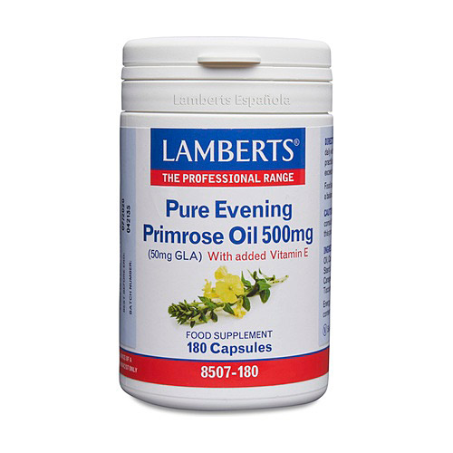 Aceite de primula puro 500mg 180caps LAMBERTS
