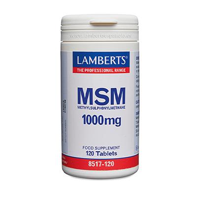 MSM 1000mg 120tabl LAMBERTS