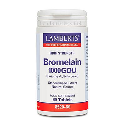 Bromelina 1000GDU 60tabl LAMBERTS