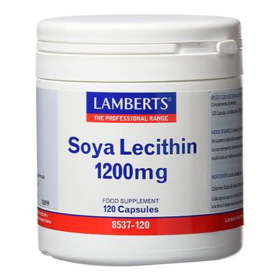 Lecitina de soja 1200mg 120caps LAMBERTS