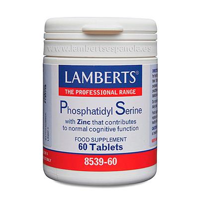 Fosfatidilserina 100mg con zinc 60tabl LAMBERTS